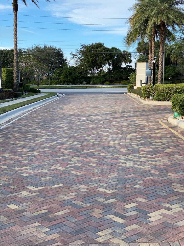 Piranha Pressure Cleaning's paver sealing services in Boca Raton.