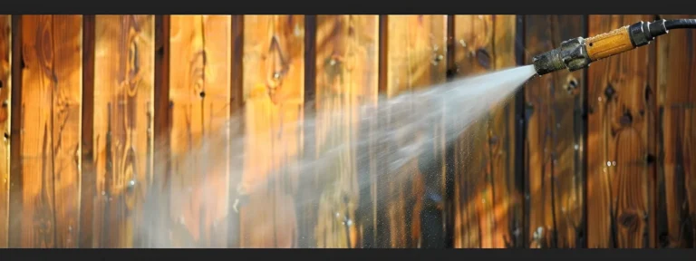 power washing residential home